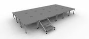 Lite-Build Staging Package B 340mm Stage Height - 4.5x2.25m