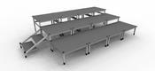 Lite-Build Staging Package D 510mm Stage Height - 3x2.25m