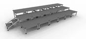Lite-Build Staging Package E 340mm Stage Height - 4.5x2.25m