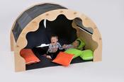 Play Module with curtains, cushions &amp; mat