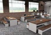 Statik Bold Table H750 x L1200 x D800mm