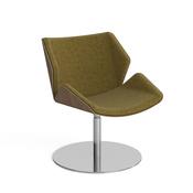 Sydney Low Back With Round Flat Base