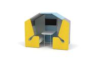 Convey 4 Seater Booth with Roof