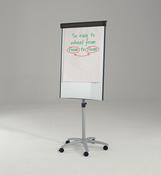 Eagle Mobile Flipchart Easel with 5-Star Base - Grey
