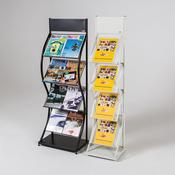Curve Free-Standing Literature Display Single A4