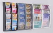 Visual Wall Mounted Literature Display 3 x A4