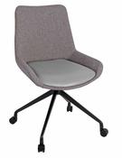 Belgravia Chair With Black 4 Leg Base on Castors