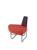City 90 Degree External Corner Seat With Back