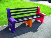 Multicoloured Seat 3 Seater