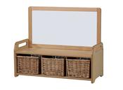 Low Magnetic Storage Unit with 3 Baskets