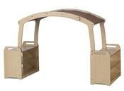 Tall Den Cave Set - Brown Roof
