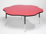 Height Adjustable Flower Table - Yellow
