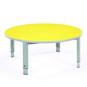 Primary Height Adjustable Table - Circle Shape