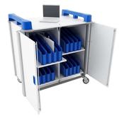 32 Port Mini Laptop Storage Trolley