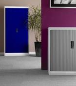 Lugano Premium Side Tambour Storage Cupboard W1003 x D507 x