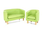 Quilted Tub Sofa