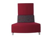 Raft Concave Unit with High Back