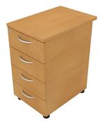 Desk High Pedestals 725 x 400 x 600mm 4 Drawer