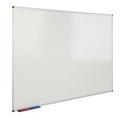 Plain &amp; Gridded Non-Mag. Whiteboard W1800 X H1200mm Alu Frame
