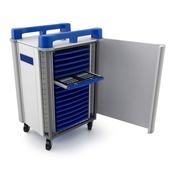 32 Port Tablet Trolley W840 X D437 X H1030mm