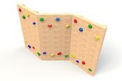 Zig-Zag Traverse Wall