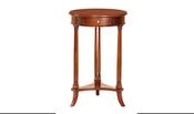 Mahogany Birilo Hall Round Corner Table image
