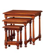 Mahogany Lolly Nest of 3 Tables image