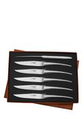Laguiole en Aubrac 6 Piece Steak Knife Set – Matte Stainless Steel image