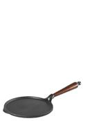 Skeppshult Cast Iron Pancake Pan with Swedish Beech Handle - 23 cm image