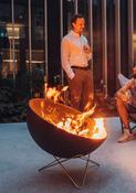 Höfats BOWL 70 Fire Pit – Enamelled Steel with Star Stand (Ø 70 cm) image