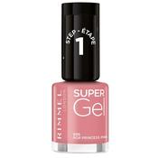 Rimmel Super Gel Nail Polish 035 Pop Princess Pink 12 ml image