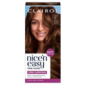 Clairol Nice N Easy Tone + Gloss 537/78 Medium Golden Brown 28 Shampoos image