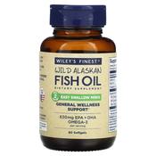 Wiley's Finest Wild Alaskan Fish Oil - Easy Swallow Minis 60 Caps image