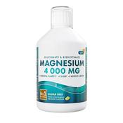 Swedish Nutra Magnesium 4000mg Gluconate &amp; Bisglycinate Liquid Orange Flavour image
