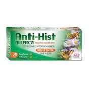 Anti-Hist Allergy 10mg FC Tabs Cetrizine 30s image