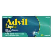 Advil Liquid 200Mg Capsules 20s image