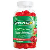 Berocca Multi-Action Energy Release Gummies Cherry Flavour image