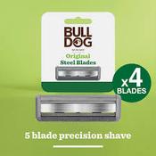 Bulldog Original Steel Blades x4 image