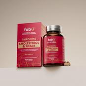 Fabu Shrooms Cholesterol &amp; Heart 60's image