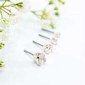 Earsense Silver Studs K1 image