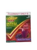 Lemsip Max Cold  Flu Blackcurrant 10 Sachets image
