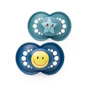 MAM ORIGINAL 6-18M SOOTHER 2PK BOY image