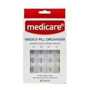 Medicare Weekly Pill Organiser MD128BW image