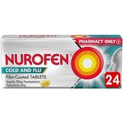 Nurofen Cold and  Flu 200Mg 24 Tabs image