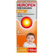 Nurofen For Children 150ml Orange + Syringe image