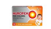Nurofen For Children Suppositories 1Os image