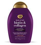 Ogx Thick &amp; Full+ Biotin and Collagen Volumising Shampoo 385ml image