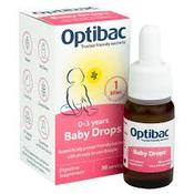Optibac Baby Drops 0-3 Years 10ml 30 Drops image