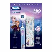 ORAL B PRO Kids 3+ Frozen Rechargeable Toothbrush with Travel Case image