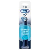 Oral B IO Ultimate Clean Black Brush Heads 2Pk image